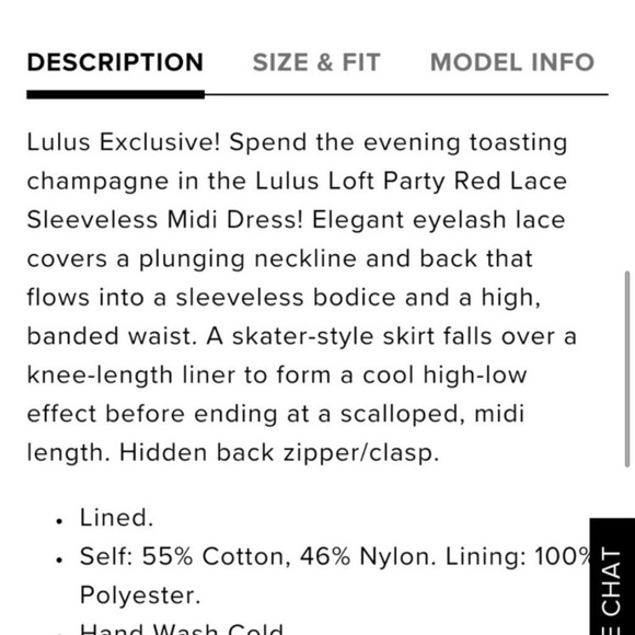 Lulu’s Red Lace Dress - Picture 4 of 6